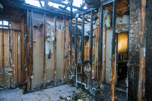 Professional Smoke Damage Removal technician working in Perry, OK